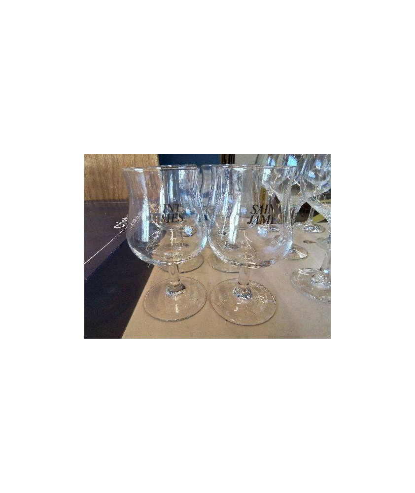 LOT DE 6 VERRES SAINT JAMES