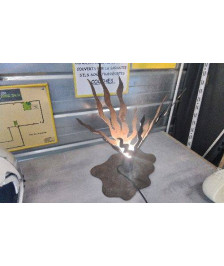 LAMPE METAL ARTISANALE 