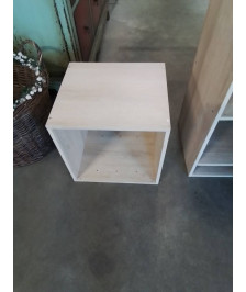 ÉTAGÈRE BOIS CLAIR 1 NICHE 