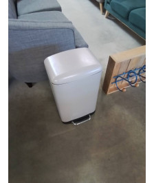 POUBELLE A PÉDALE MÉTAL TAUPE