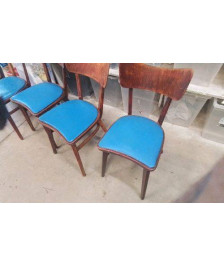 CHAISE BOIS SIMILI - VINTAGE / EN L’ETAT