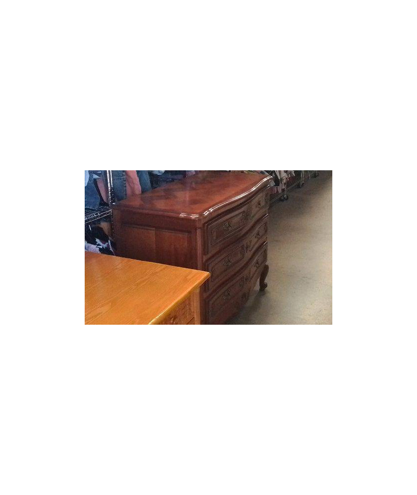 COMMODE 3 TIROIRS MARQUETEE 
