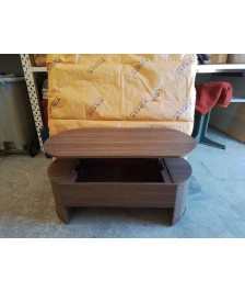 TABLE BASSE GABY RELEVABLE EFFET BOIS FONCÉ REF OVI51770733-A-MM