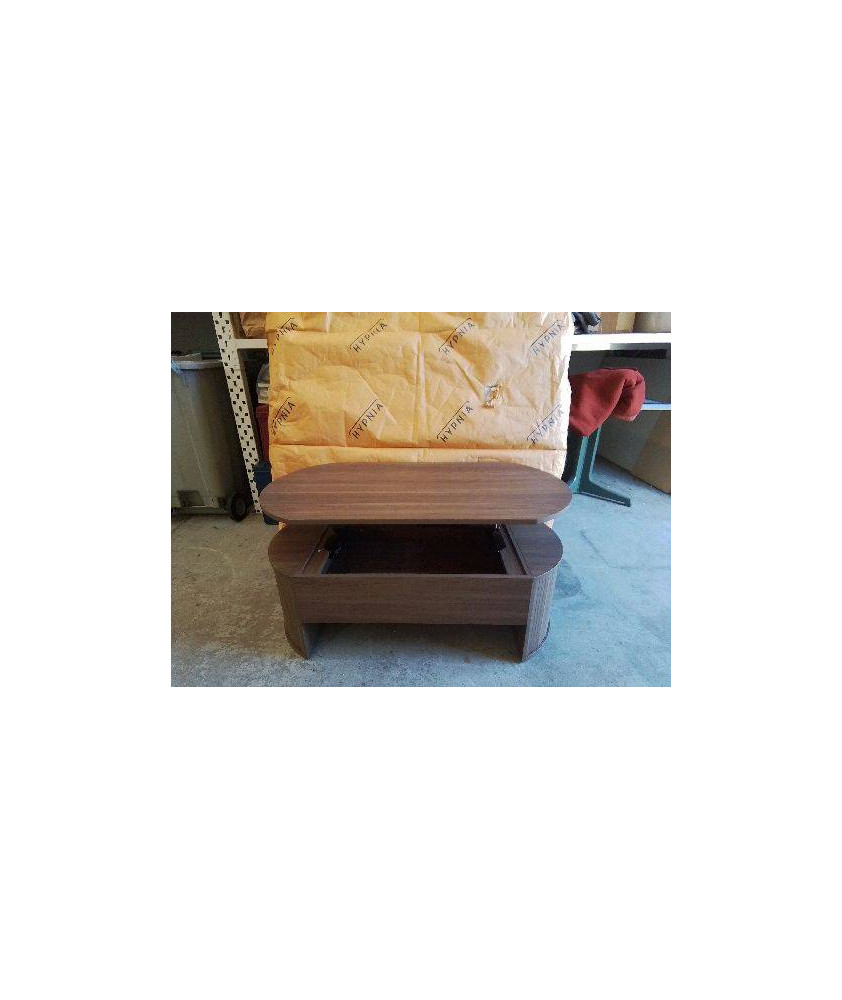 TABLE BASSE GABY RELEVABLE EFFET BOIS FONCÉ REF OVI51770733-A-MM