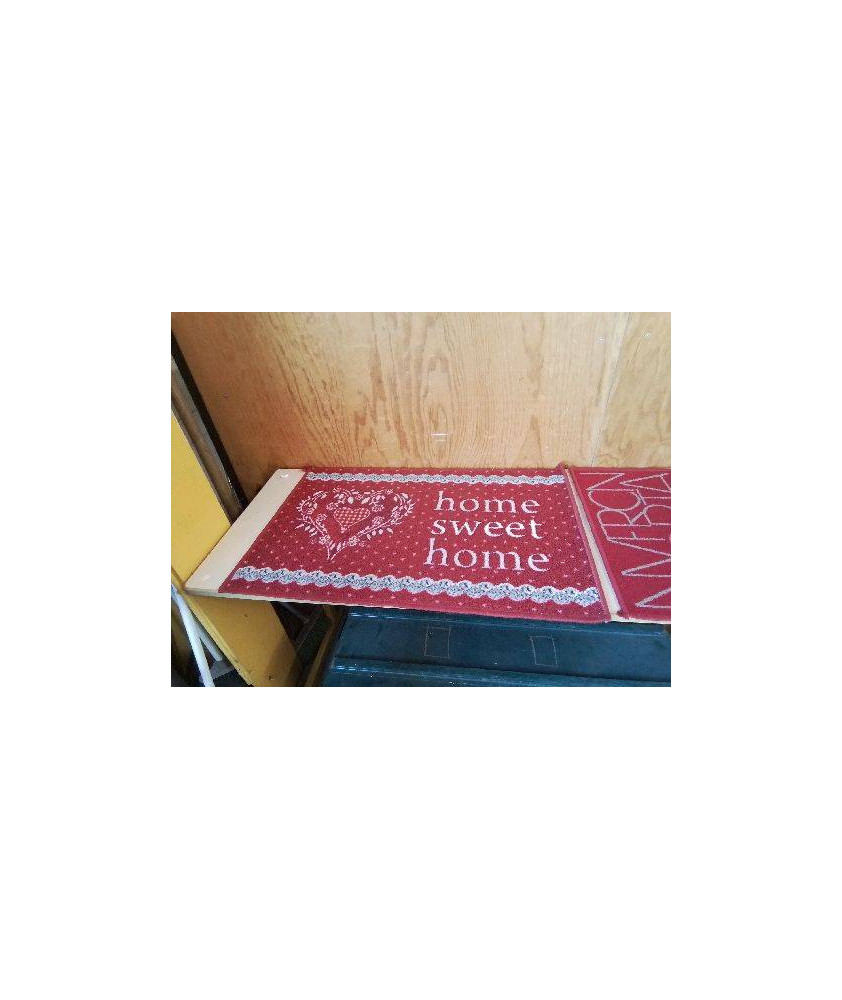 TAPIS D’ENTRÉE ROUGE 