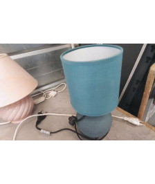 LAMPE DE CHEVET BLEUE