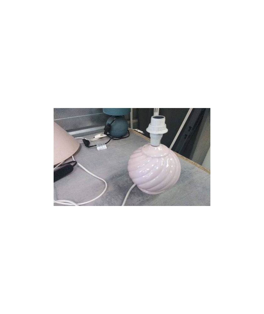 PIED DE LAMPE ROSE PM