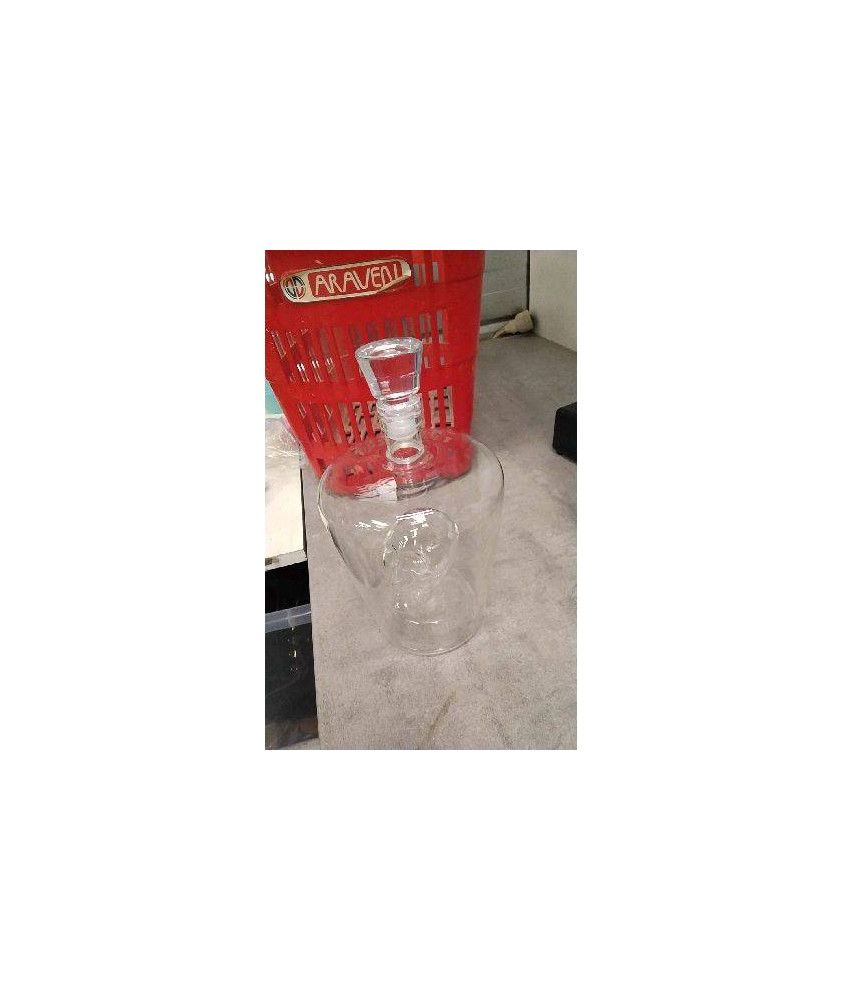 CARAFE TETE DE MORT IMMERGÉ 