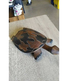 DECO TORTUE BOIS 