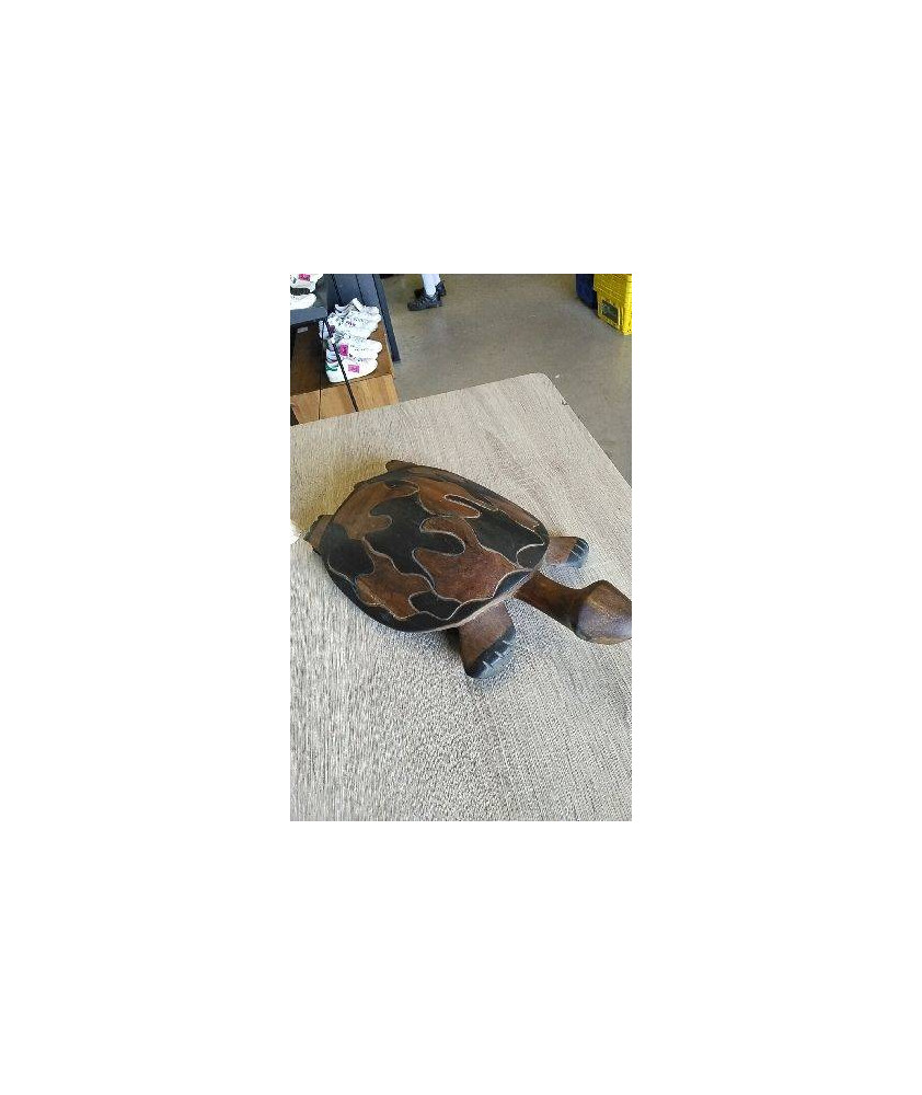 DECO TORTUE BOIS 