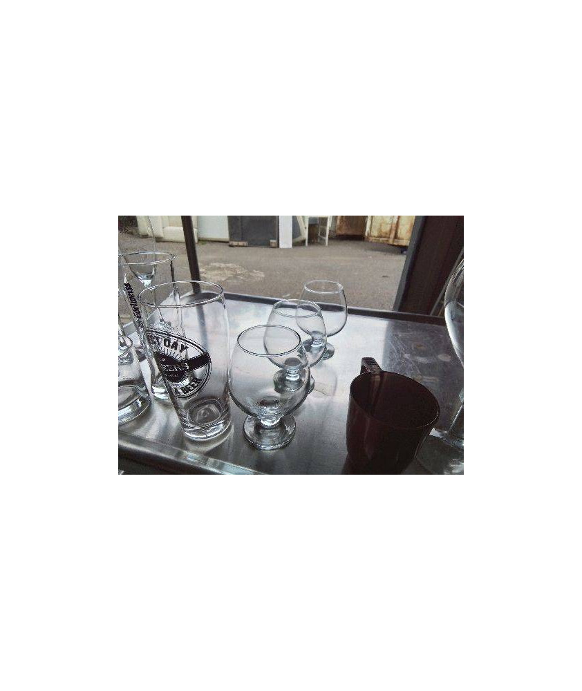 LOT DE 3 VERRES 
