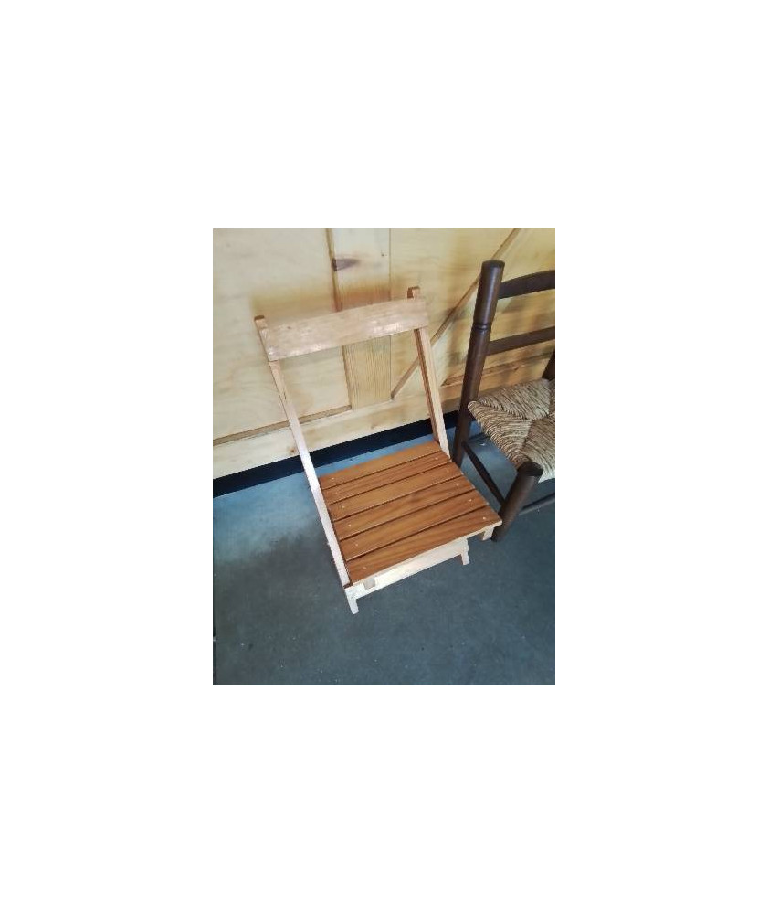 CHAISE PLIANTE ENFANT PIN