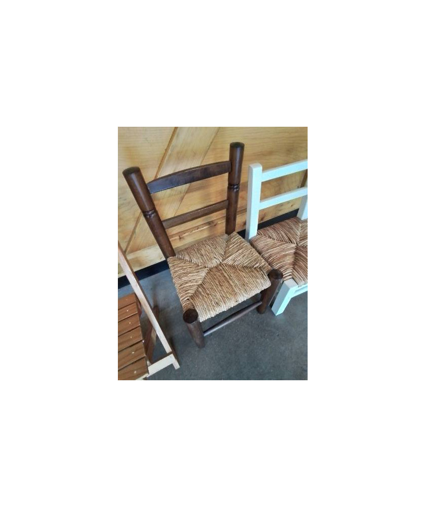 CHAISE ENFANT BOIS PAILLÉ 