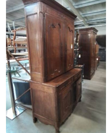 BUFFET 2 CORPS MOULURÉ 4 PORTES RÉGENCE EPOQUE XVIIIE