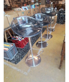 TABOURET ITALIEN PEDRALI GLISS SUR PISTONS 