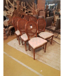 LOT DE 6 CHAISES