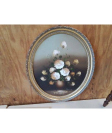PEINTURE ’ BOUQUET DE PIVOINE’