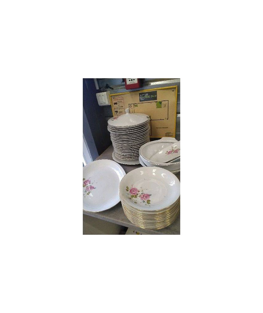 SERVICES  DE TABLE PORCELAINE  - LE LOT