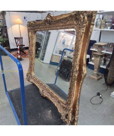 MIROIR DORÉ TRÈS GRAND MODÈLE 