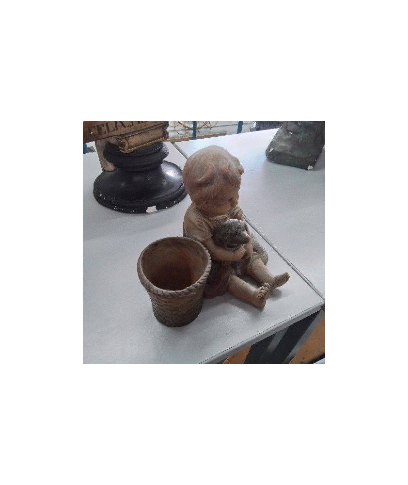 STATUETTE TERRE CUITE