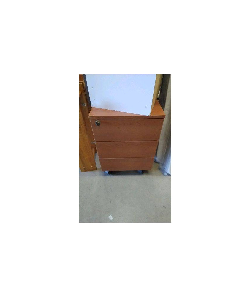 CAISSON DE BUREAU 3 TIROIRS ( SANS POIGNEES) 