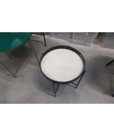 TABLE D’APPOINT PM RONDE - CANNEE