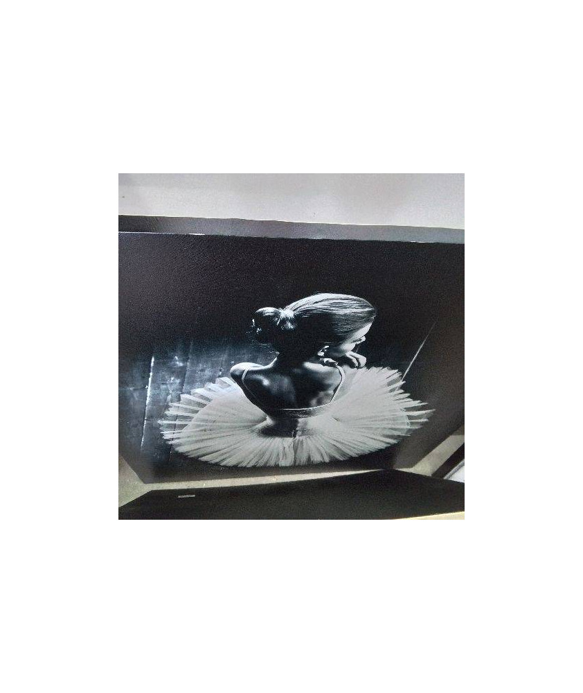 TOILE XL DANSEUSE TUTU FOND NOIR