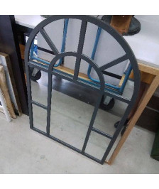 MIROIR STYLE VERRIERE GRIS 