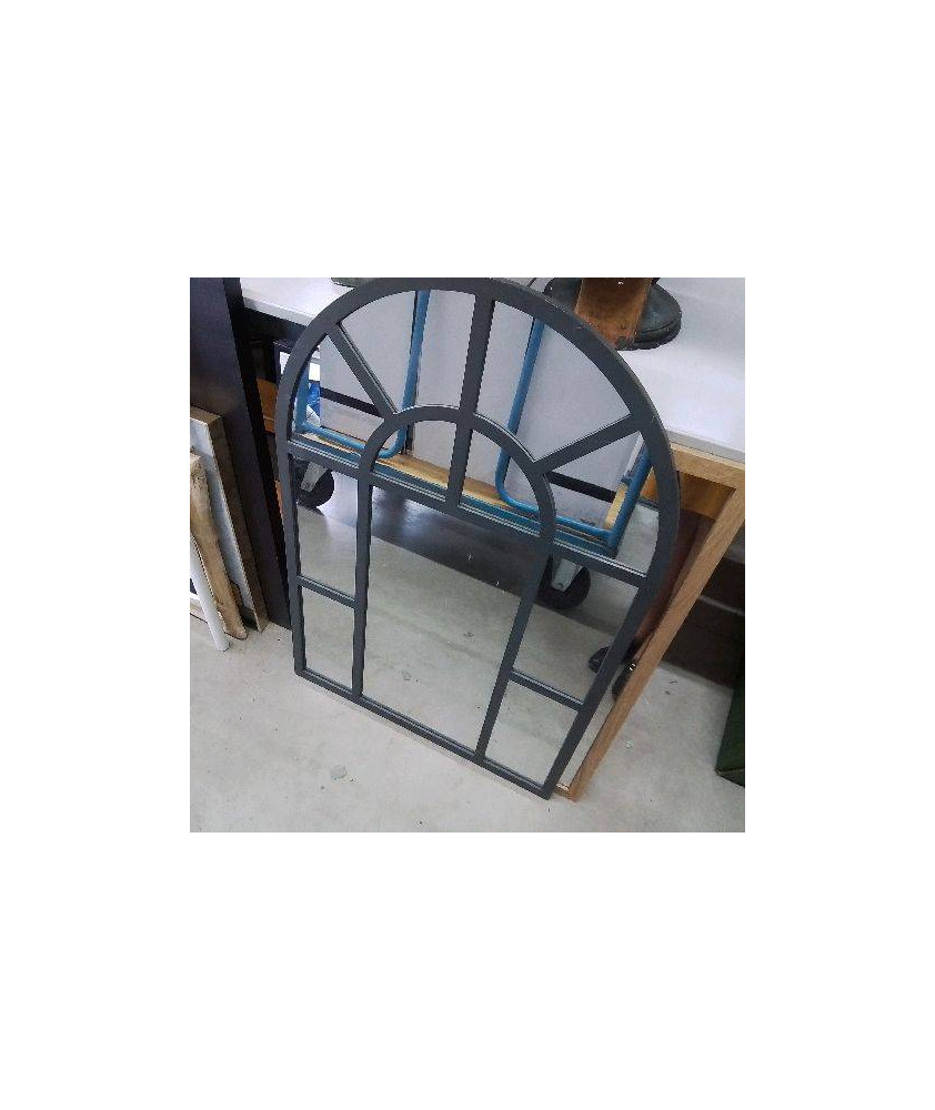MIROIR STYLE VERRIERE GRIS 