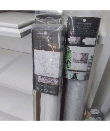 TOILE IMPRIMÉE JUNGLE OU MAPPEMONDE 