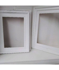 CADRE NU EN BOIS BLANC 