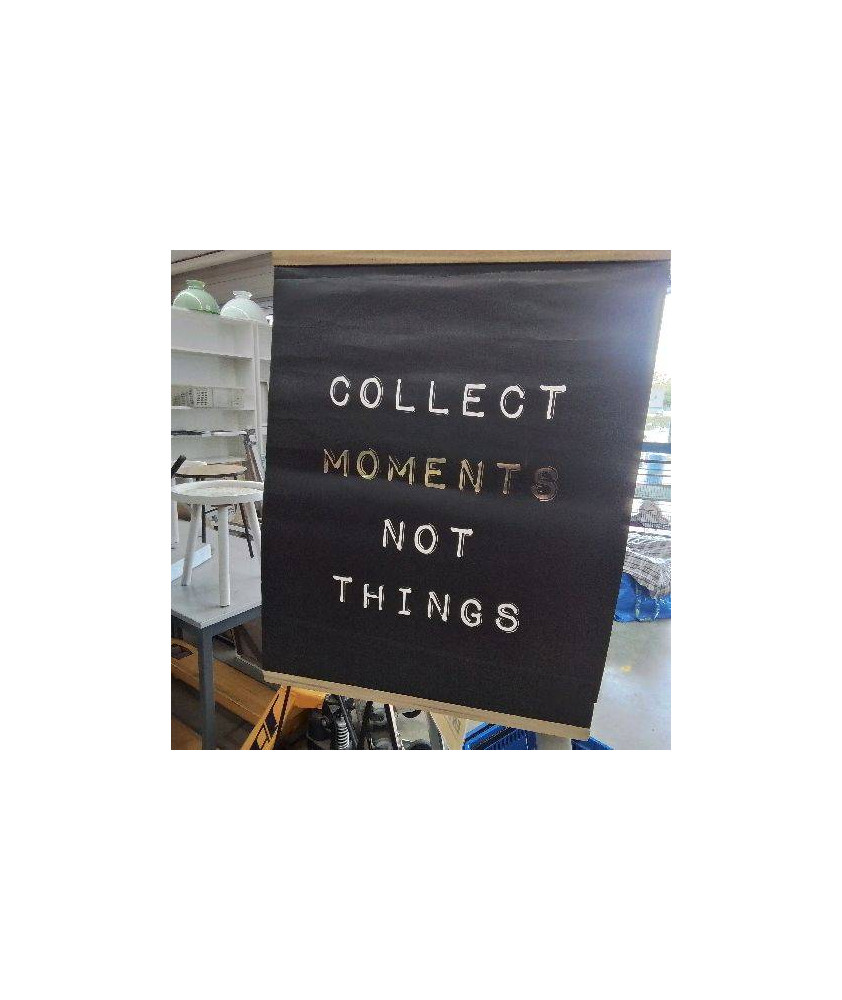 TOILE COLLECT MOMENTS NOT THINGS