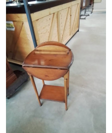 CONSOLE ECRITOIRE  A ABATTANTS A COLONNES STYLE LOUIS PHILIPPE 