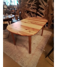 TABLE EN SAPIN + ALLONGE 