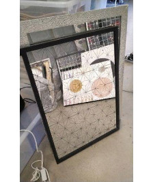 MIROIR MOTIFS GÉOMÉTRIQUE 