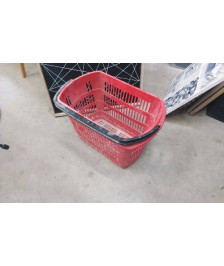 PANIER PLASTIQUE ROUGE 