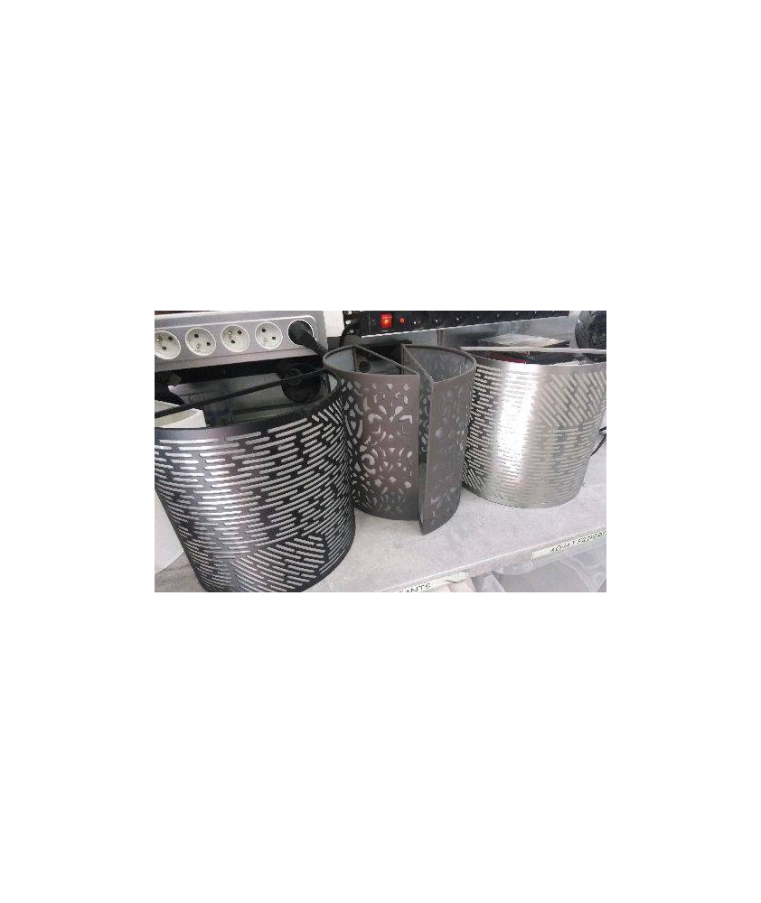APPLIQUE MURALE METAL 