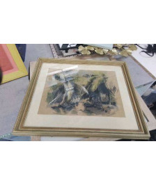 CADRE PEINTURE ANCIENNE 