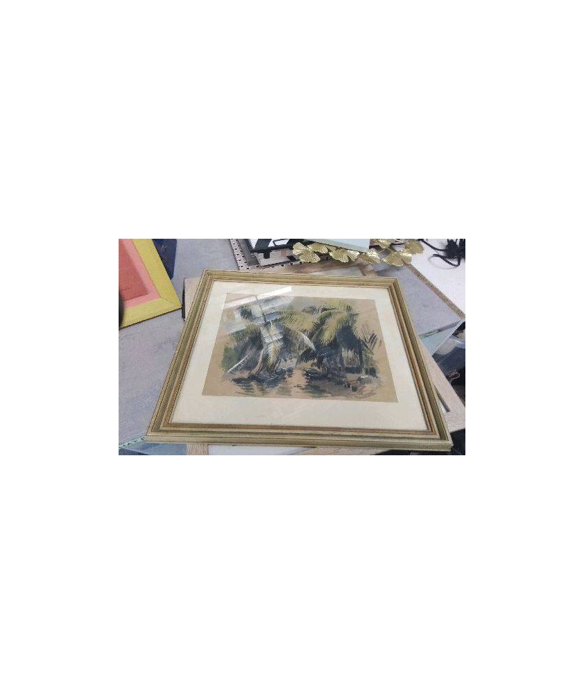 CADRE PEINTURE ANCIENNE 