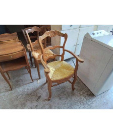 FAUTEUIL PAILLÉE 