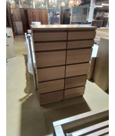 COMMODE 6 TIROIRS +MIROIR 