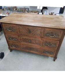 COMMODE 3 TIROIRS XVIIIEME