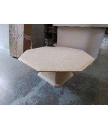 TABLE BASSE OCTOGONALE 