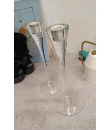 BOUGEOIR VERRE