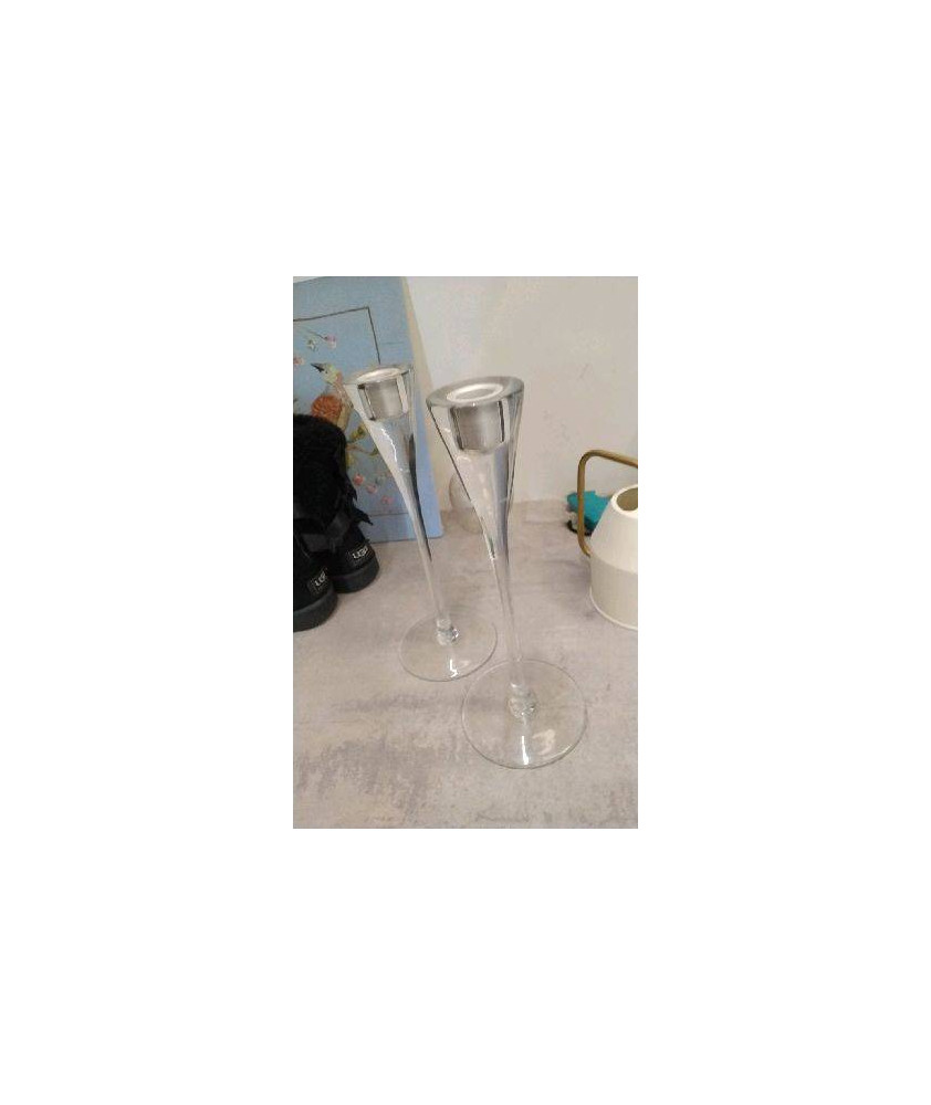 BOUGEOIR VERRE