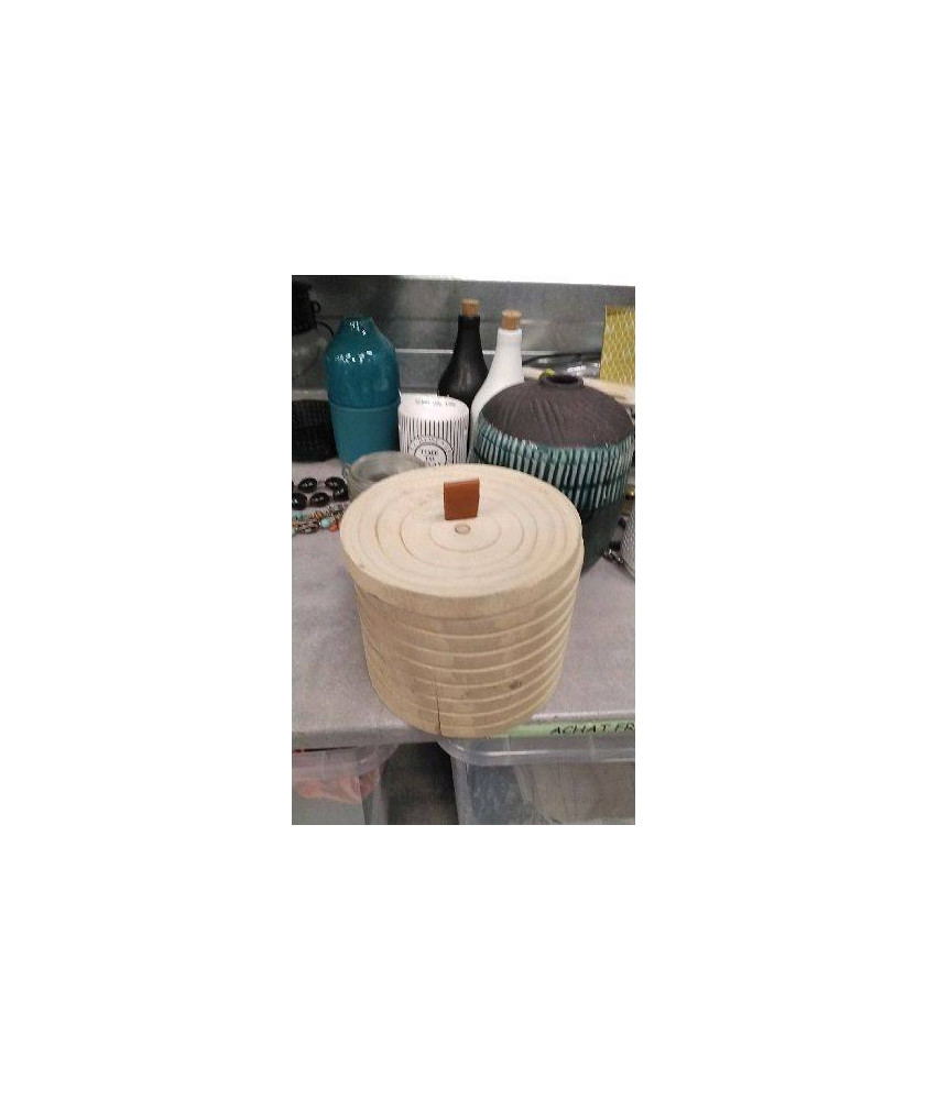 BOITE RONDE BOIS 