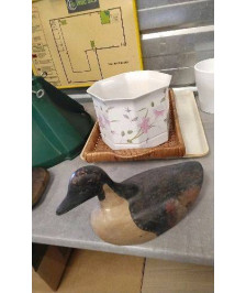DECO CANARD BOIS ANCIEN 