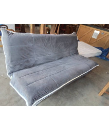 CLIC CLAC DUNLOPILLO TISSU GRIS EN L ETAT