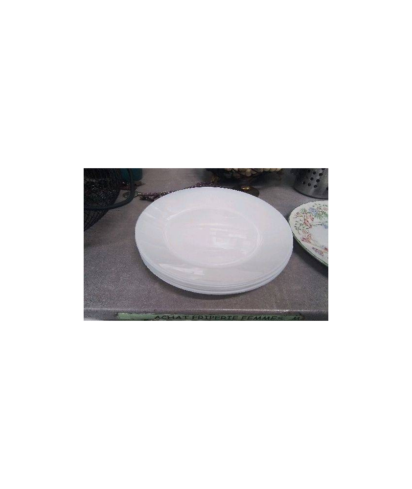 ASSIETTES BLANCHES 