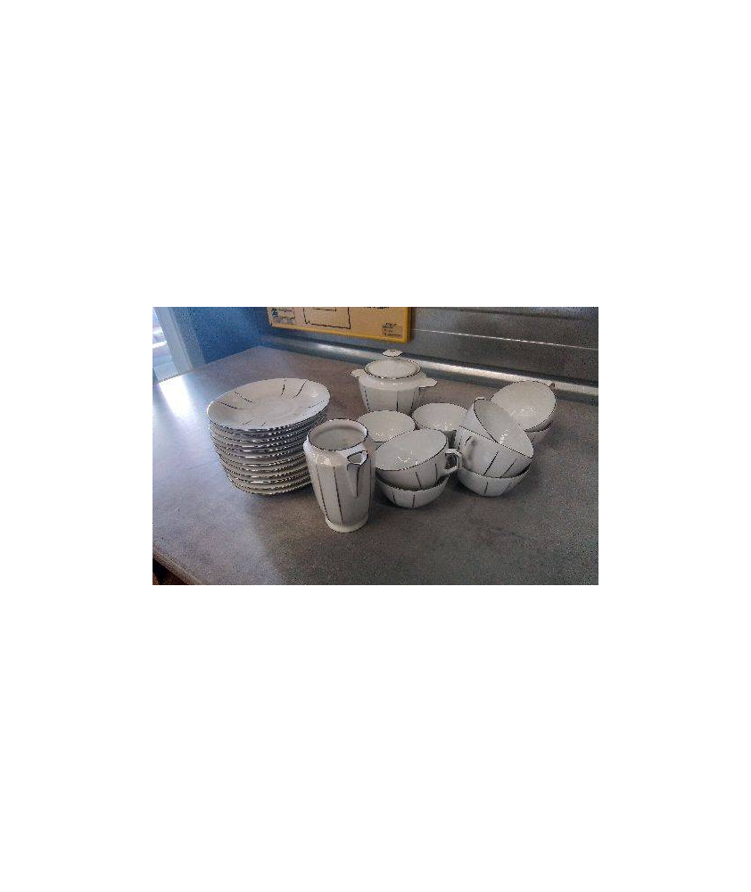 TASSE + SUCRIER + POT A LAIT LIMOGES